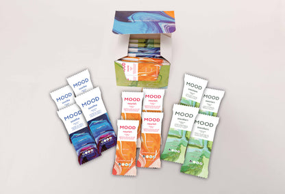 MOOD BARS VARIETY PACK | Box of 12 Vegan Nutrient Dense Bars