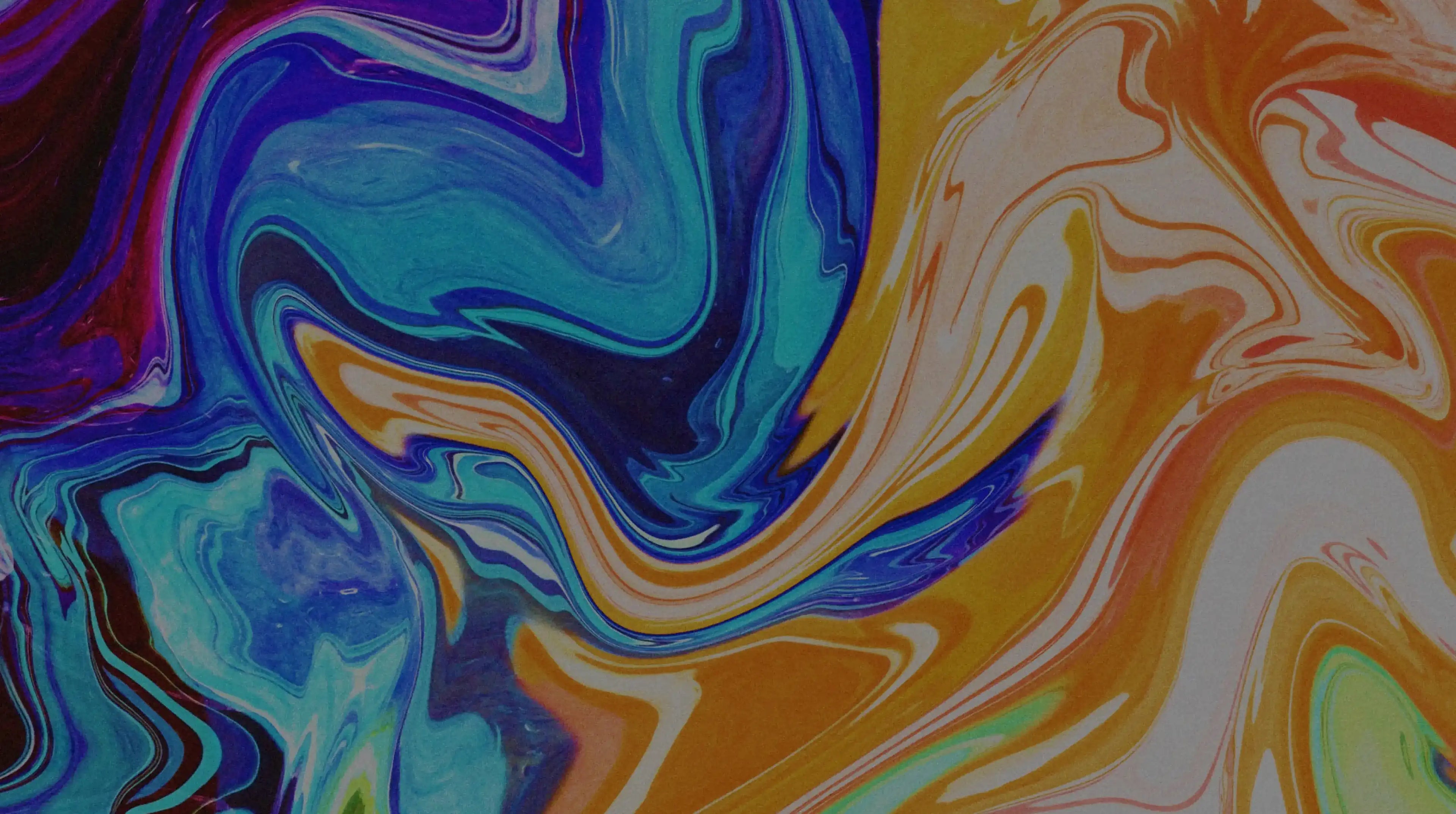 Abstract colorful swirl pattern